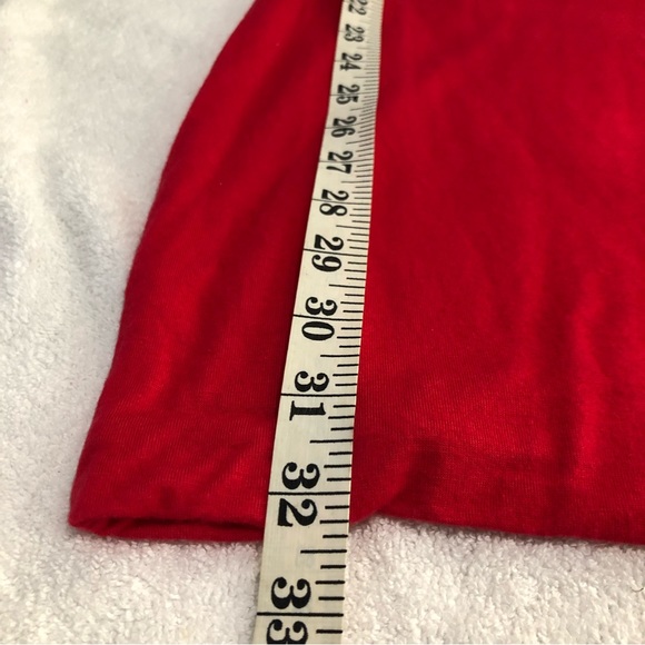 Sopranos Stretchy Bodycon Red dress Size M - Picture 9 of 10